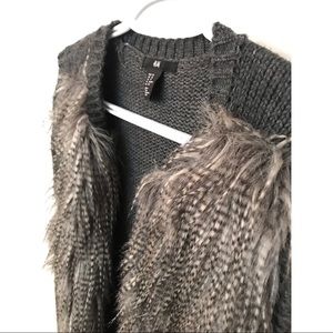 H&M Faux Fur Vest